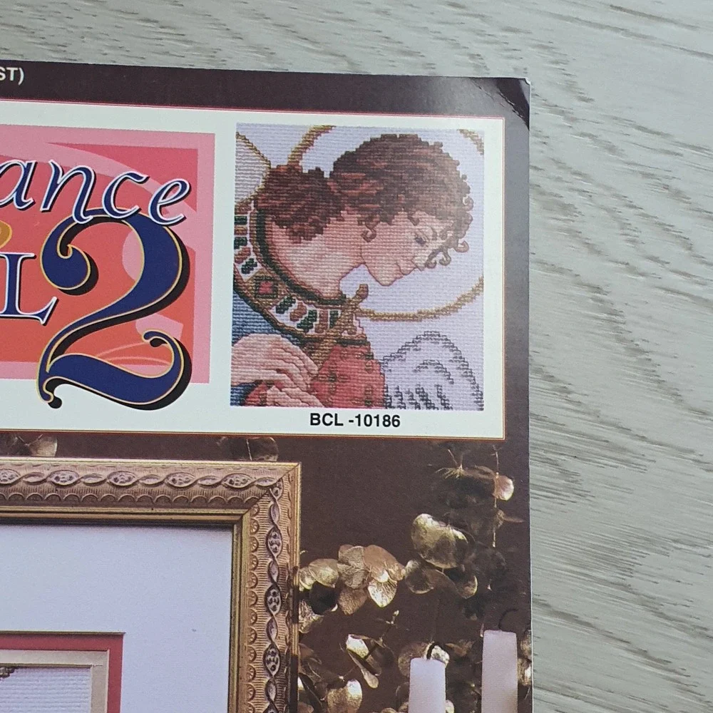 True‎ Colors Renaissance Angel 2 Cross Stitch Pattern Michele Johnson BCL-10186